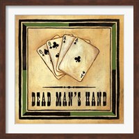 Framed Dead Man's Hand