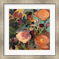 Framed Rose Garden II