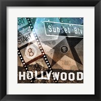 Framed Sunset Blvd