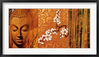 Buddha Panel I Framed Print