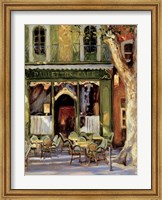 Framed Paulette's Cafe