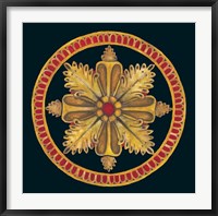 Framed Rosette II