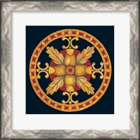 Framed Rosette IV