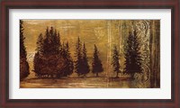 Framed Forest Silhouettes I
