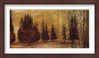 Framed Forest Silhouettes I