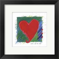 Framed Love - heart