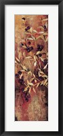 Framed Sienna Berries I