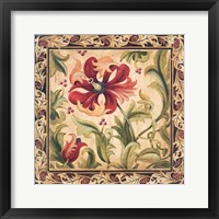 Framed 'Floral Daydream III' border=