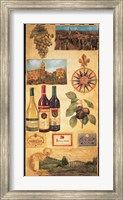 Framed Wine Country I