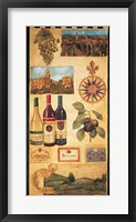 Wine Country I Framed Print