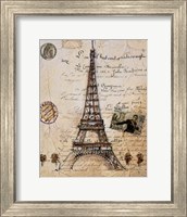 Framed La Tour Eiffel