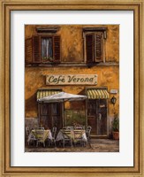 Framed Cafe Verona