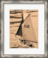 Framed Les Petits Bateaux I