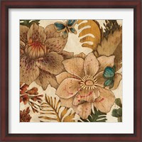 Framed Fleurs De Bois