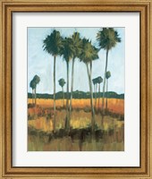 Framed Tall Palms II
