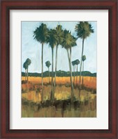 Framed Tall Palms II