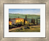 Framed Tuscan Morning