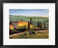 Framed Tuscan Morning