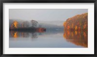 Framed Early Fall Morning at the Lake