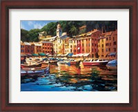 Framed Portofino Colors