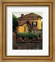 Framed Golden Villa