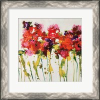 Framed Dandy Flowers I