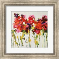 Framed Dandy Flowers I