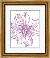 Framed Florette I