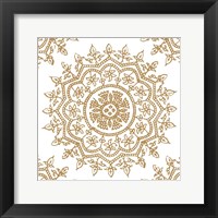 Framed Woodblock Pattern IV