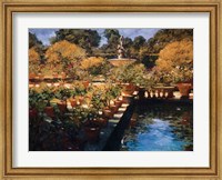 Framed Boboli Gardens - Florence