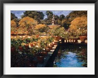 Framed Boboli Gardens - Florence