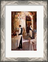Framed Two Waiters, Place des Vosges