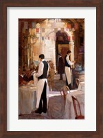 Framed Two Waiters, Place des Vosges