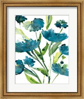 Framed Blueberry Blooms  II