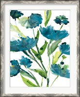 Framed Blueberry Blooms  II