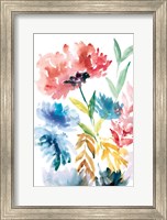 Framed Lush Floral I