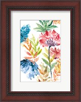 Framed Lush Floral II