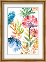 Framed Lush Floral II