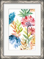 Framed Lush Floral II