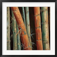 Framed Caribbean Bamboo II