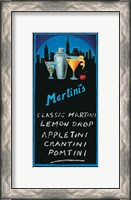 Framed Martinis