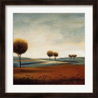 Framed Tranquil Plains I