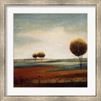 Framed Tranquil Plains II