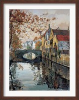 Framed Brugge Reflections