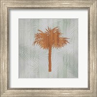 Framed Palm Tree I
