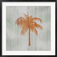 Framed Palm Tree II