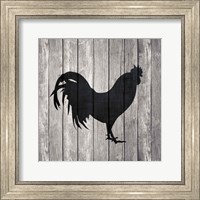 Framed Barn Rooster