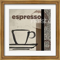 Framed Espresso Fresco