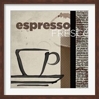 Framed Espresso Fresco