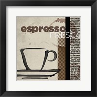 Framed Espresso Fresco